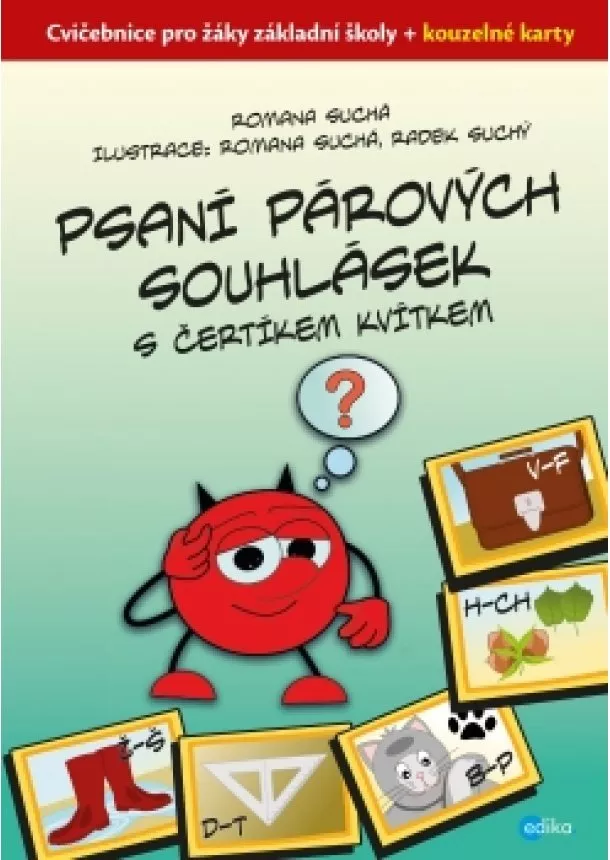 Romana Suchá - Psaní párových souhlásek s čertíkem Kvítkem