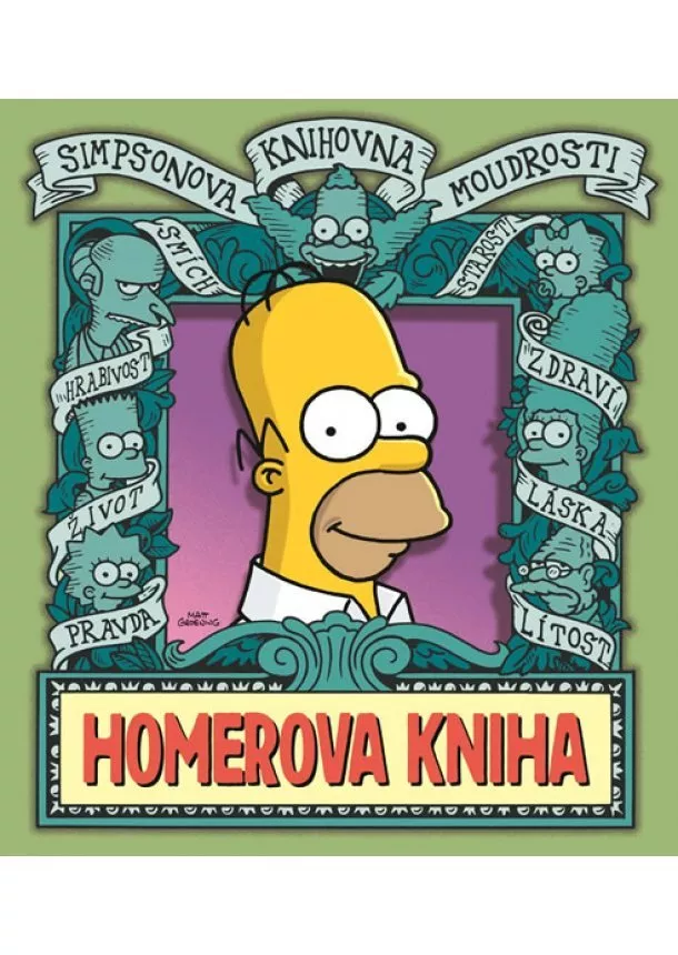 Matt Groening - Simpsonova knihovna moudrosti: Homerova kniha