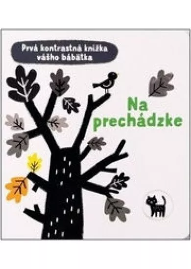 Na prechádzke – Prvá kontrastná knižka vášho bábätka