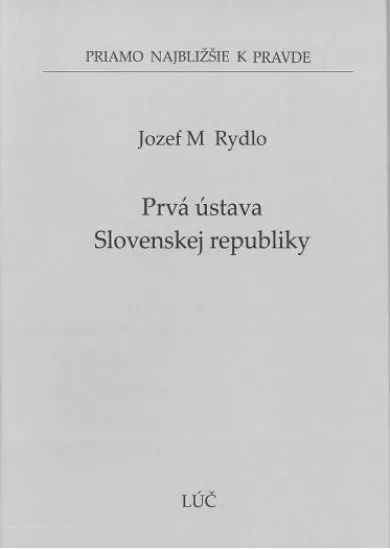 Prvá ústava Slovenskej republiky