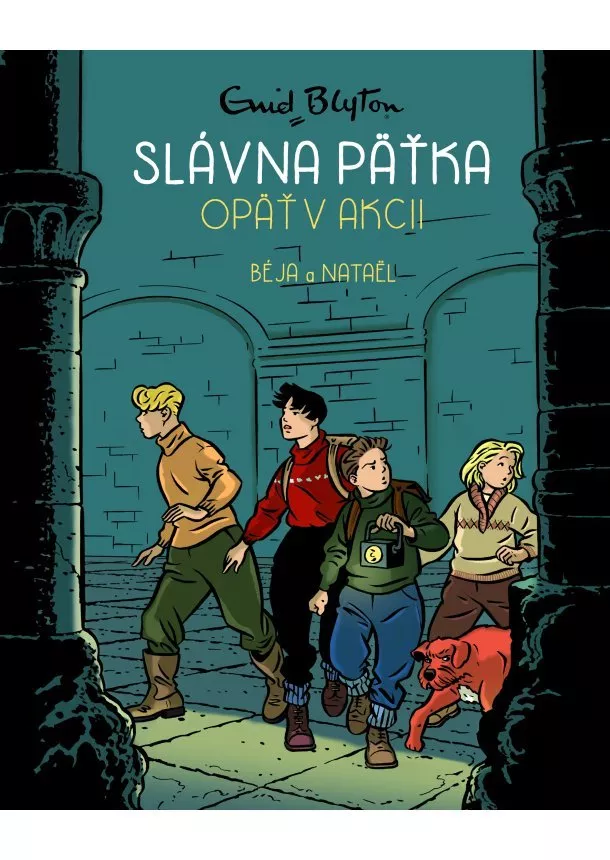 Enid Blyton - Slávna päťka opäť v akcii (2) - komiks