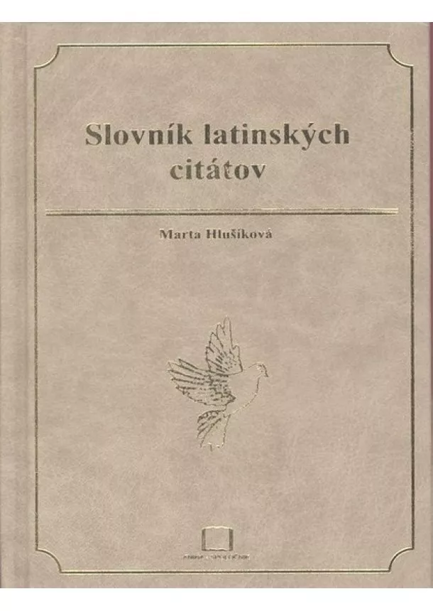 Kolektív - Slovník latinských citátov