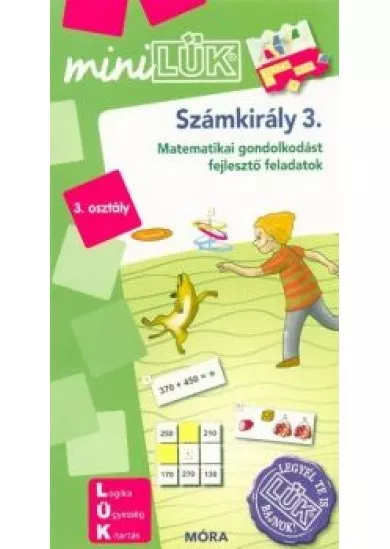 Számkirály 3. - Matematikai gondolkodást fejlesztő feladatok /MiniLÜK