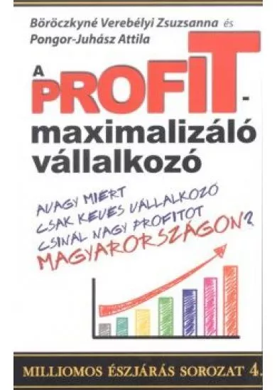 A PROFITMAXIMALIZÁCIÓ VÁLLALKOZÓ