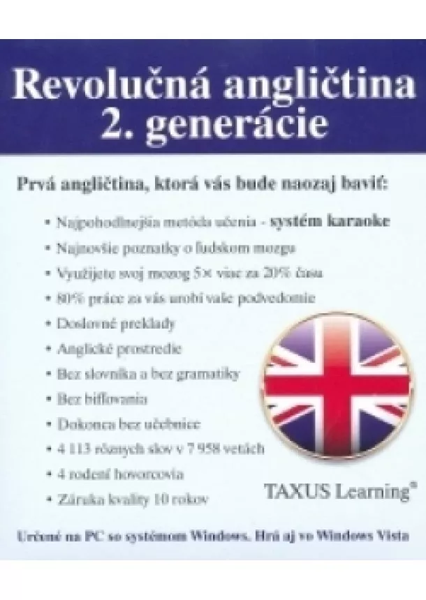 Ivo Toman - Revolučná angličtina 2. generácie TAXUS Learning