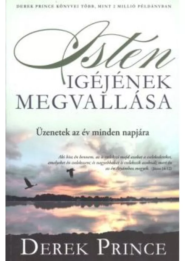 DEREK PRINCE - ISTEN IGÉJÉNEK MEGVALLÁSA