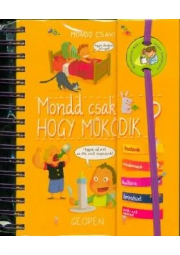 Larousse - Mondd csak, hogy működik? - Kíváncsi kiskópék kézikönyve