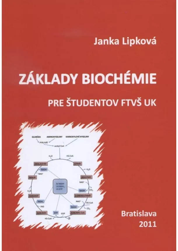 Janka Lipková - Základy biochémie - Pre študentov FTVŠ UK