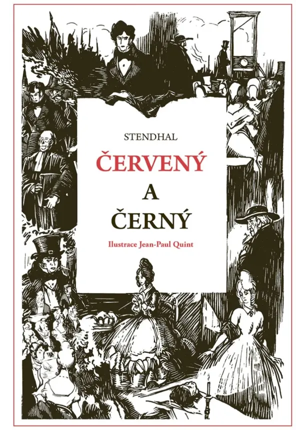 Stendhal - Červený a černý ilustrované