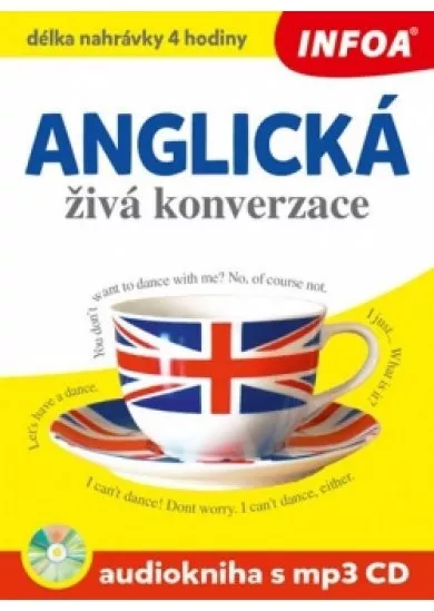 Anglická živá konverzace + CDmp3