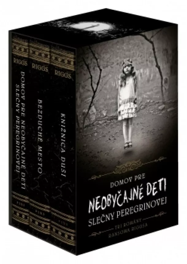 Ransom Riggs - Neobyčajné deti slečny Peregrinovej -  BOX  3 knihy