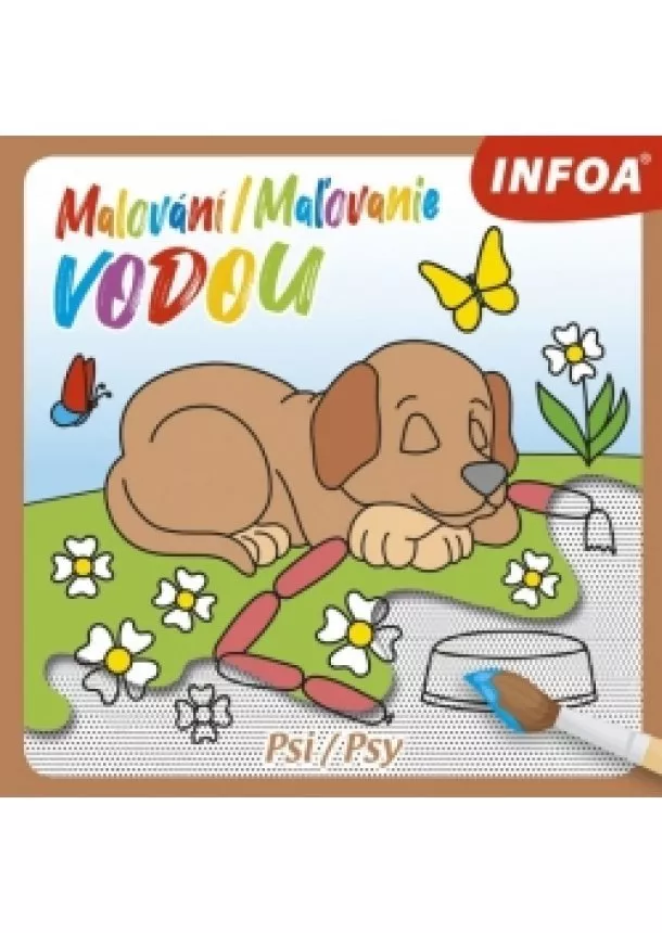 autor neuvedený - Malování / Maľovanie vodou – Psi