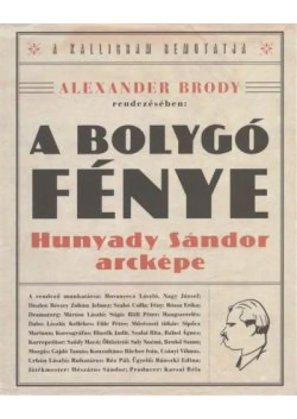 Alexander Brody - A bolygó fénye