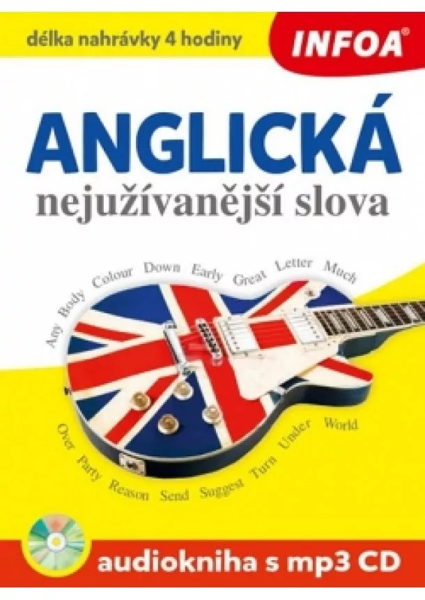 autor neuvedený - Anglická nejužívanější slova + CDmp3