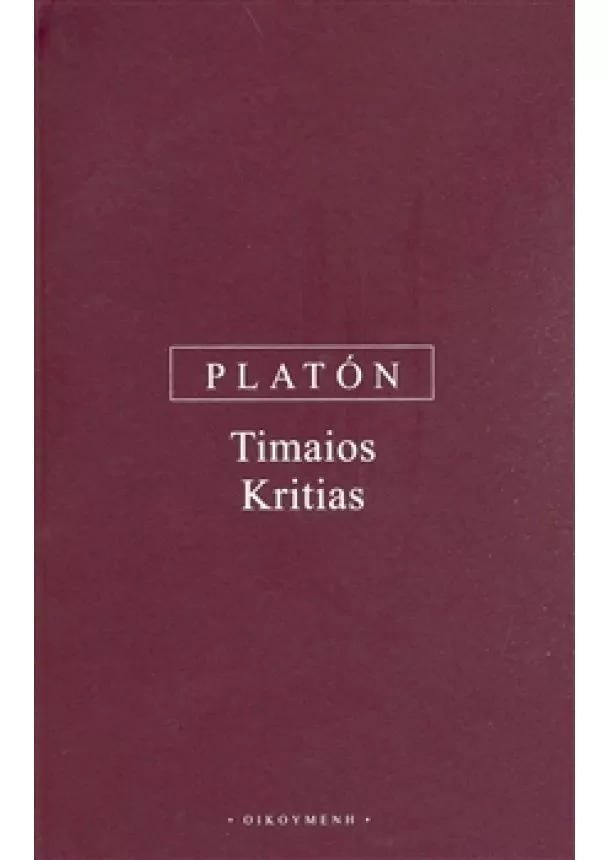 Platón - Timaios - Kritias