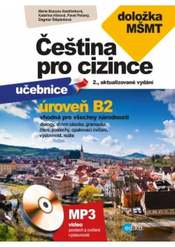 Marie Boccou Kestřánková, Pečený Pavel, Dagmar Štěpánková, Kateřina Upton - Čeština pro cizince B2