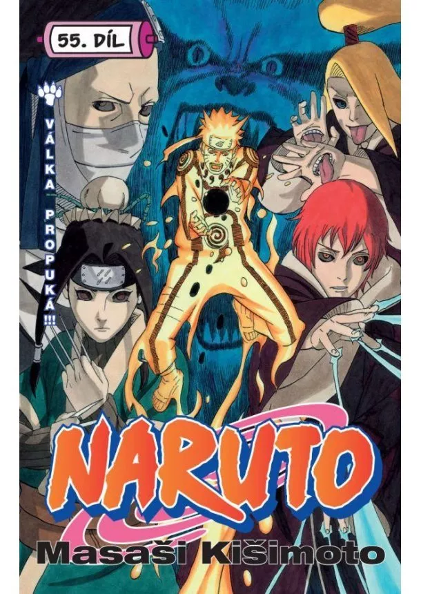 Masaši Kišimoto - Naruto 55: Válka propuká