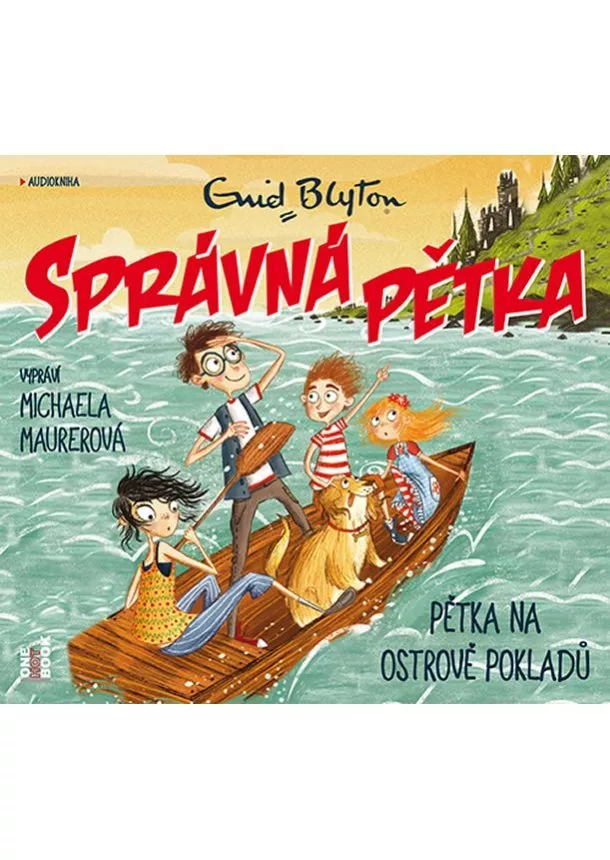 Enid Blytonová - Správná pětka na ostrově pokladů - CDmp3