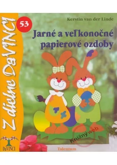 Jarné a veľkonočné papierové ozdoby – DaVINCI 53