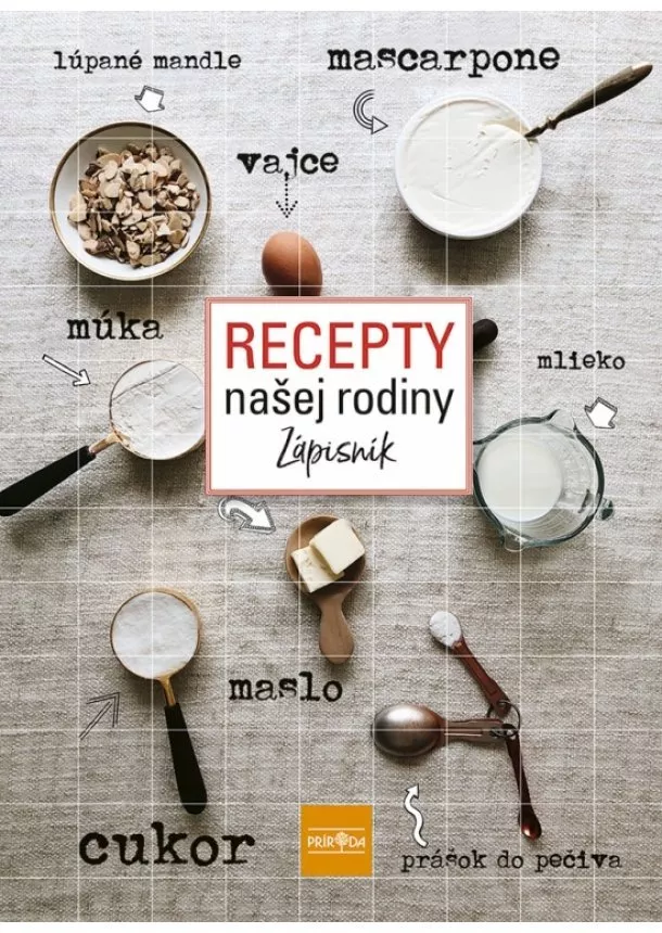 autor neuvedený - Recepty našej rodiny - zápisník