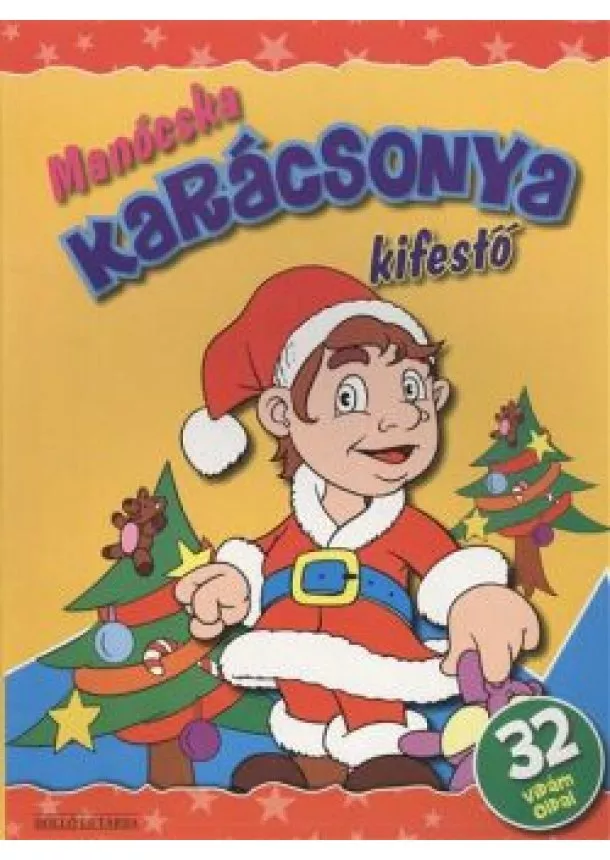 Kifestő Könyv - MANÓCSKA KARÁCSONYA KIFESTŐ §K