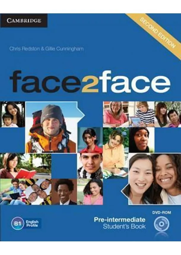 Chris Redston, Gillie Cunningham - Face 2 Face New 2 Pre-intermediate - Student`s Book + DVD