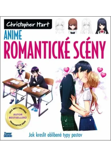 Anime – romantické scény - Jak kreslit oblíbené typy postav
