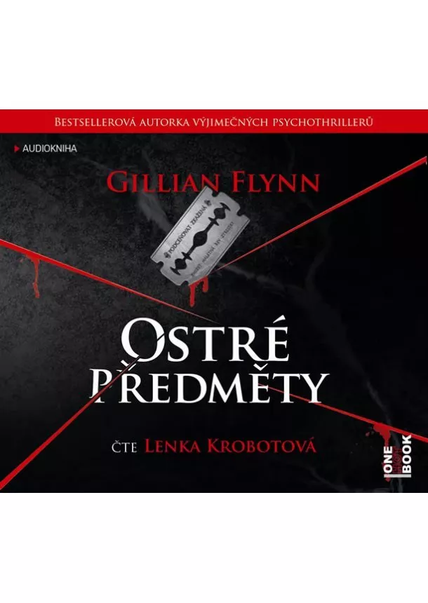 Gillian Flynnová - Ostré předměty - audioknihovna