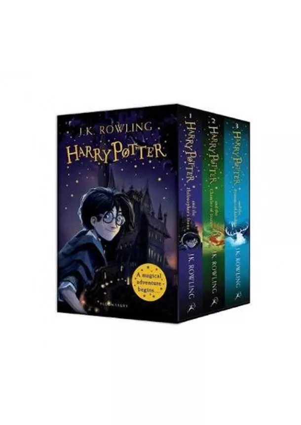 Joanne K. Rowlingová - Harry Potter 1-3 Box Set: A Magical Adve