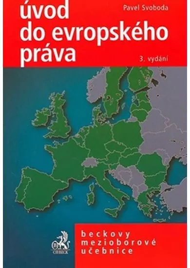 Úvod do evropského práva - 3. vydání