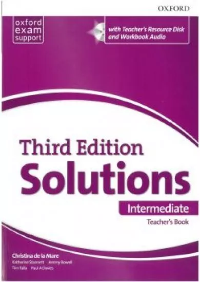 Solutions Maturita 3 Intermediate Teacher`s Book Pack