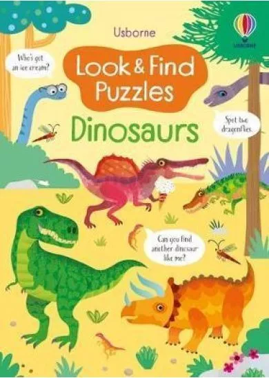 Look and Find Puzzles Dinosaurs