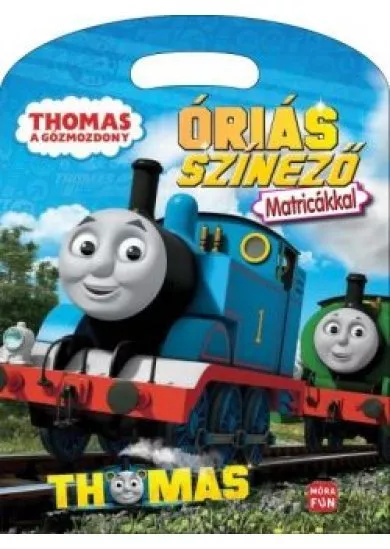 Thomas, a gőzmozdony - Óriás színező matricákkal