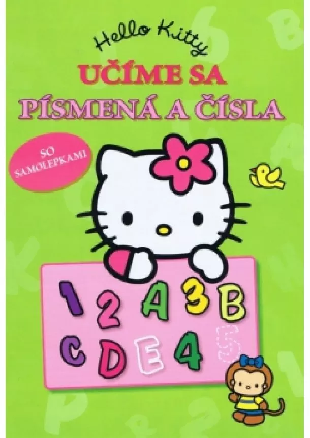 Sanrio - Hello Kitty - Učíme sa písmená a čísla - So samolepkami