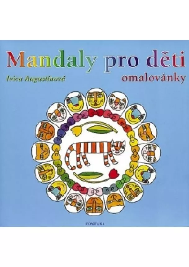 Ivica Augustínová - Mandaly pro děti omalovánky