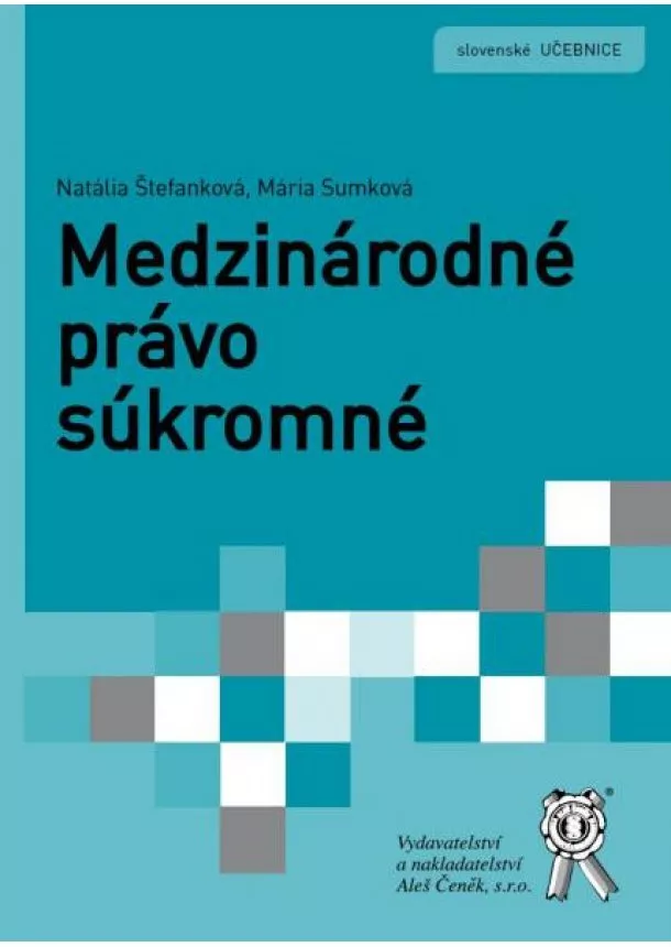 Natália Štefanková, Mária Sumková - Medzinárodné právo súkromné