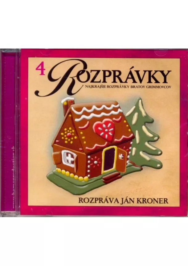 autor neuvedený - CD-Najkrajšie rozprávky bratov Grimmovcov(4)