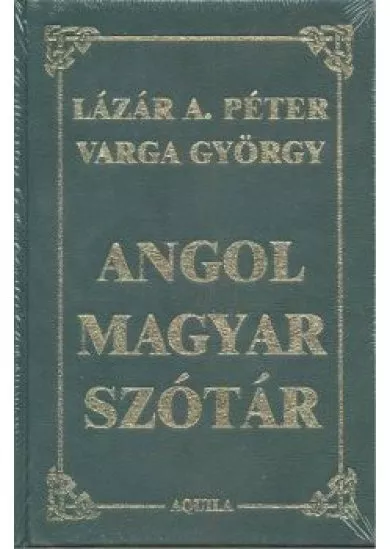 Angol-magyar szótár /Bőrkötéses