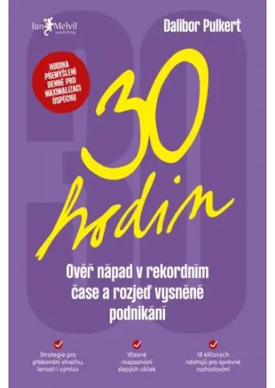 30 hodin - Ověř nápad v rekordním čase a rozjeď vysněné podnikání