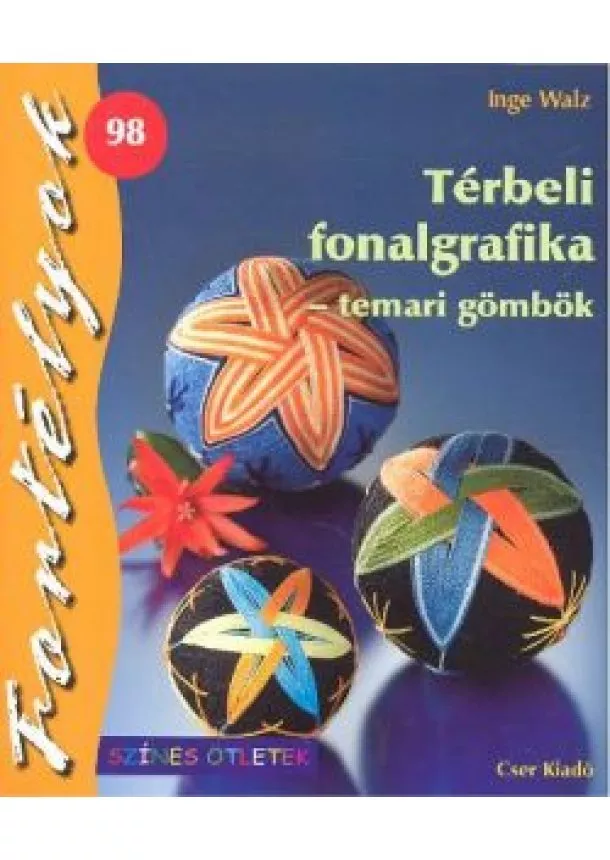 Inge Walz - TÉRBELI FONALGRAFIKA - TEMARI GÖMBÖK /FORTÉLYOK 98.