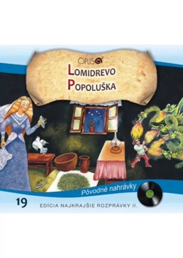 autor neuvedený - CD - Najkrajšie rozprávky 19 - Lomidrevo, Popoluška