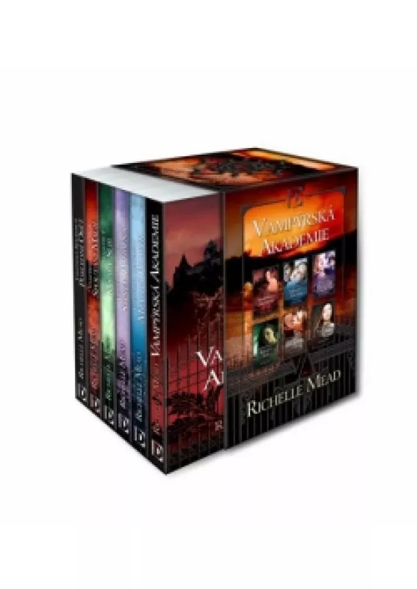 Richelle Mead - Vampýrská akademie - komplet