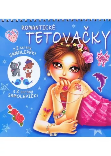 Romantické tetovačky + samolepky