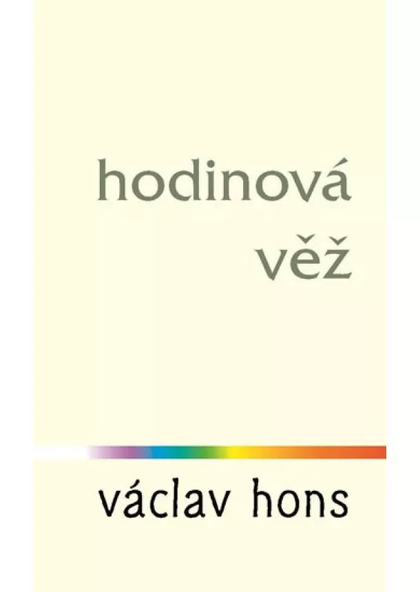 Václav Hons - Hodinová věž