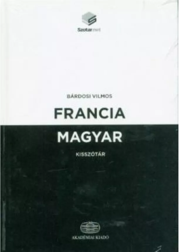 Bárdosi Vilmos - Francia-magyar kisszótár + online szótárcsomag