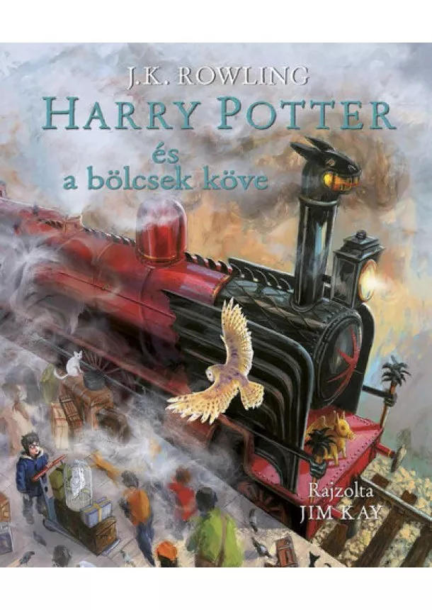 J. K. Rowling - Harry Potter és a bölcsek köve - Illusztrált kiadás (új kiadás)