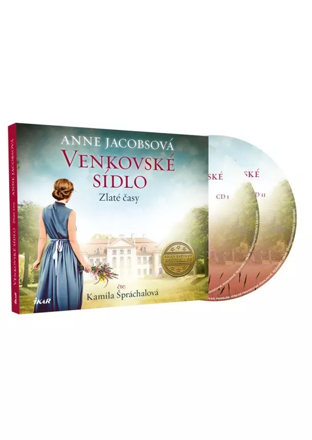 Jacobsová Anne, EUROMEDIA GROUP - Jacobsová Anne:  Venkovské Sídlo 1: Zlaté Časy / Audiokniha / Mp3-Cd