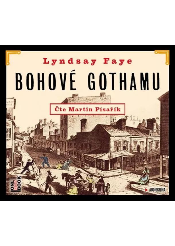 Lyndsay Fayeová - Bohové Gothamu - CDmp3 (Čte Martin Písařík)