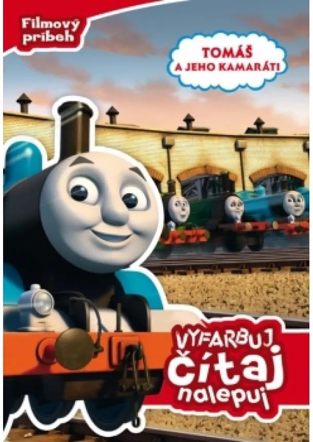 Wilbert Vere Awdry - Tomáš a jeho kamaráti - Filmový príbeh - Vyfarbuj, čítaj, nalepuj