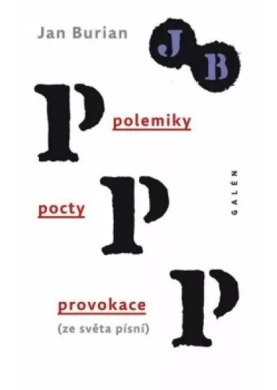 Polemiky, pocty, provokace (ze světa pís